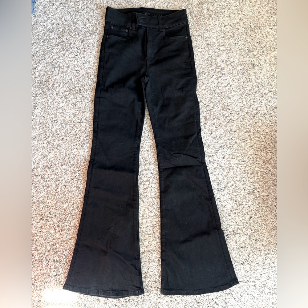 High rise flare American Eagle jeans